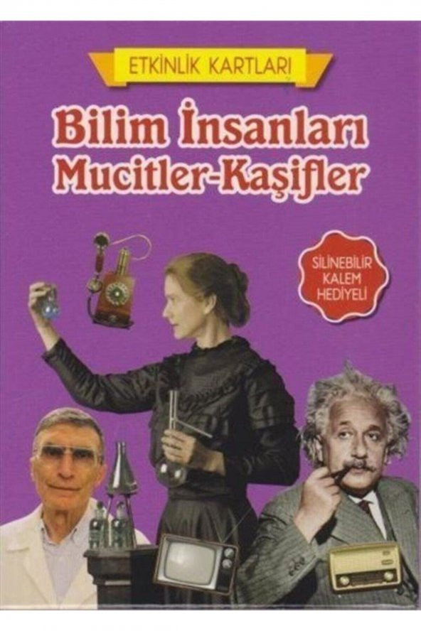 Bilim İnsanları Mucitler Kaşifler Etkinlik Kartları - 1