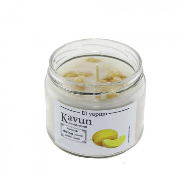Mum Kavun Kokulu 400gr Cam Kavanozda - 3