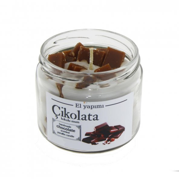 Mum Çikolata Kokulu 400gr Cam Kavanozda - 2