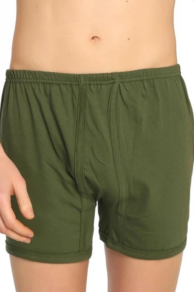 12 Adet Mevsim Erkek Büyük Beden Renkli Arjantin Paçalı Don 34504 - Resim 5