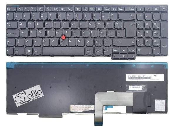 04Y2500, KMBL-TUF Notebook Klavyesi - Laptop Tuş Takımı (Siyah TR Q) - 2