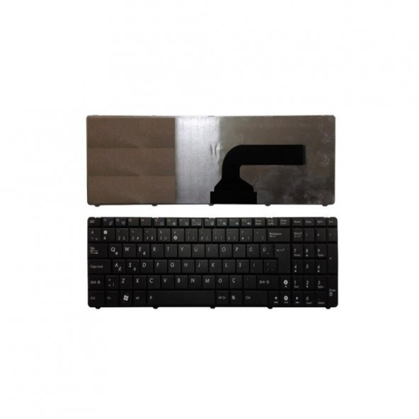 Asus 04GNYI1KUS01-1, 04GNZX1KTU00-2 Notebook Klavyesi (Siyah TR) - 2.Tip