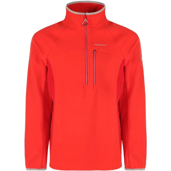 Craghoppers Crathorne Yarım Fermuar Erkek Ceket-KIRMIZI ürün görseli
