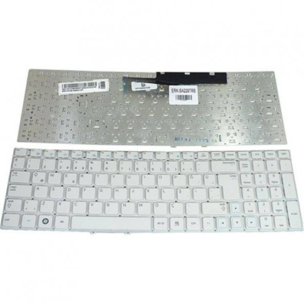Samsung NP300, NP300V5A Serisi Notebook Klavyesi (Beyaz TR)