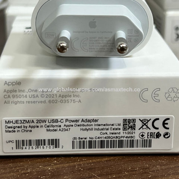 İphone Apple 20W USB-C Güç Adaptörü Başlığı MHJ3ZM/A TAM ORİJİNAL - 3
