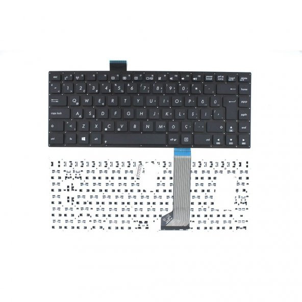 Asus S400, S400C, V400C Notebook Klavye - Tuş Takımı (Siyah TR)