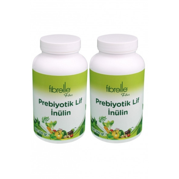 Fibrelle İnülin  Prebiyotik Lif 250g Plastik Ambalaj 2 adet
