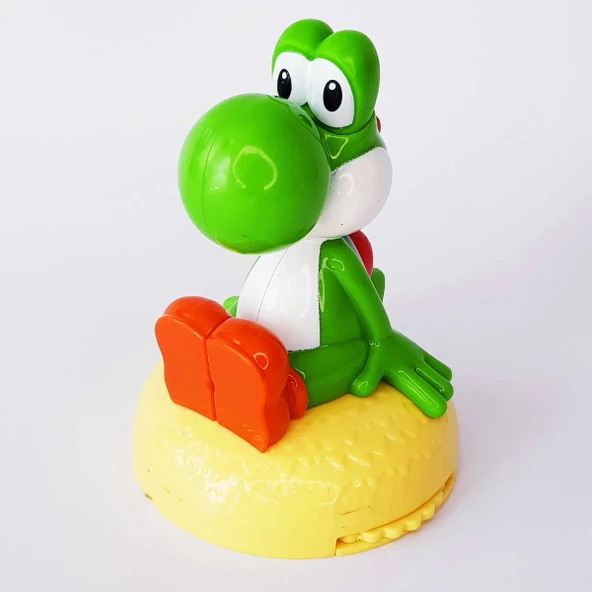 Yoshi's Egg Sticker Figür Oyuncak Lisanslı Koleksiyon Nintendo McDonalds Lisanslı Oyuncak 2016