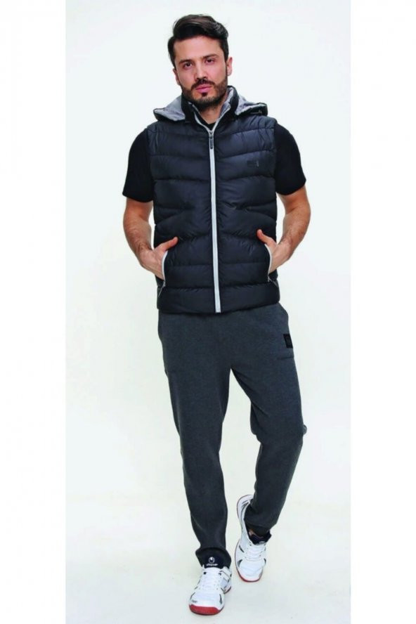 UHLSPORT SİYAH ERKEK YELEK