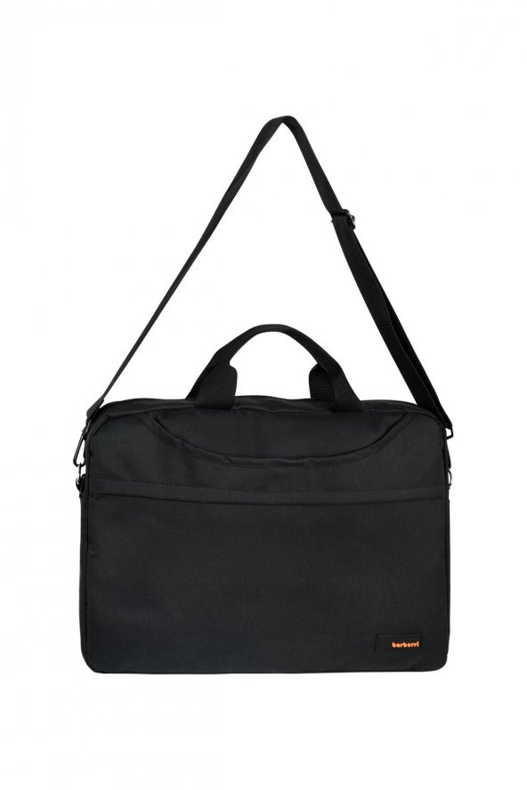 15.4 İnç Lüks Güçlendirilmiş Laptop Dizüstü Bilgisayar Çantası Siyah - 3