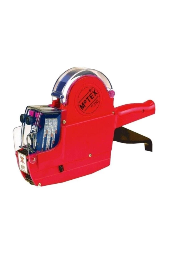 Motex Fiyat Etiket Makinası 10 Hane Çift Haneli Mx 6600