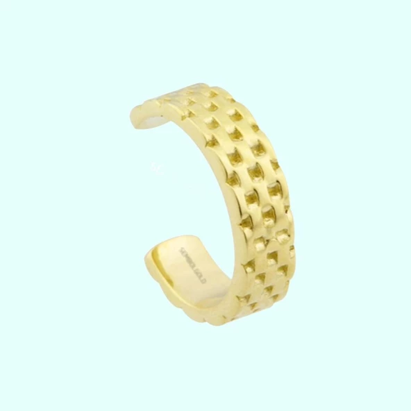 Altın Kıkırdak Küpe 14 Ayar Earcuff