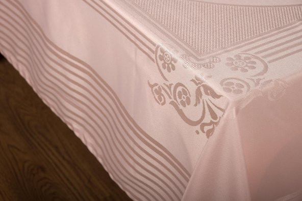 Finezza Mona Lüx Jakar Bambu Kumaş Pudra Masa Örtüsü 160x320 cm - 1079 - 2