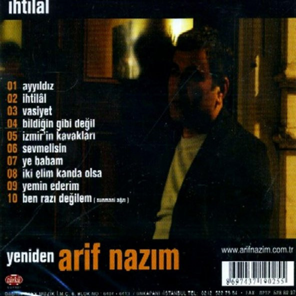 Yeniden Arif Nazim - İhtilal Albümü (CD) - 2
