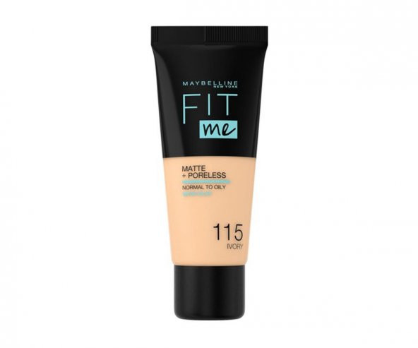 Maybelline  Fit Me Matte+Poreless Fondöten - 115 Ivory ürün görseli