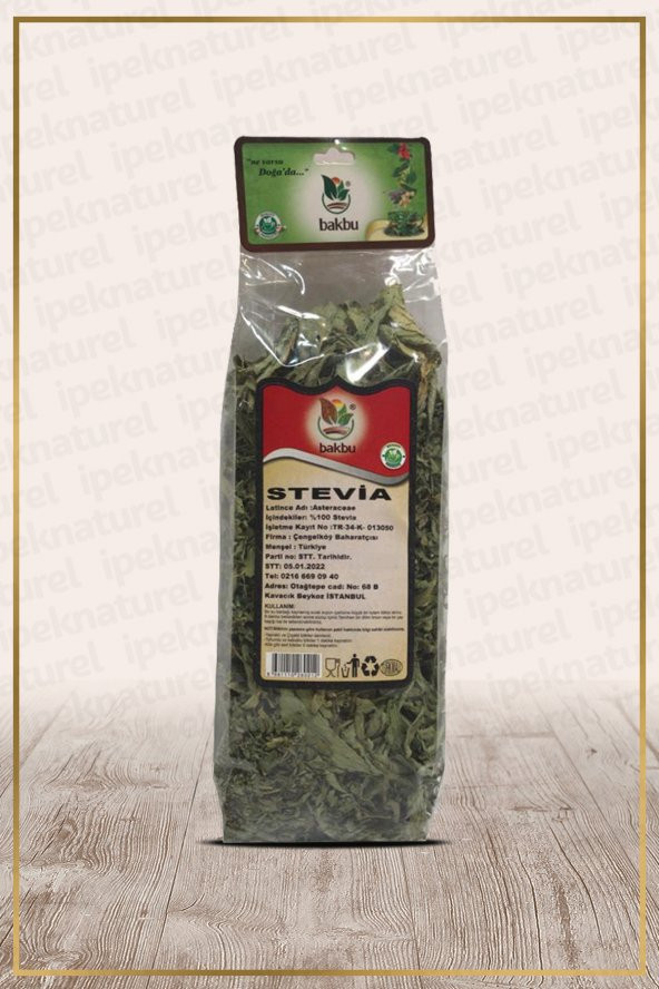 Bakbu Stevia Yaprağı (Şeker Otu) Rebaudiana Bertoni