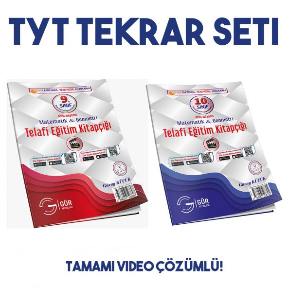 Gür Yayınları SÜPER TYT TEKRAR SETİ - MATEMATİK & GEOMETRİ