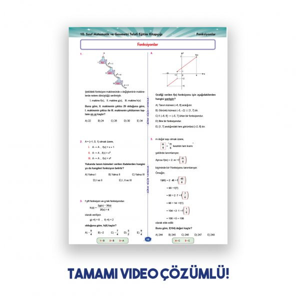 Gür Yayınları SÜPER TYT TEKRAR SETİ - MATEMATİK & GEOMETRİ - 4