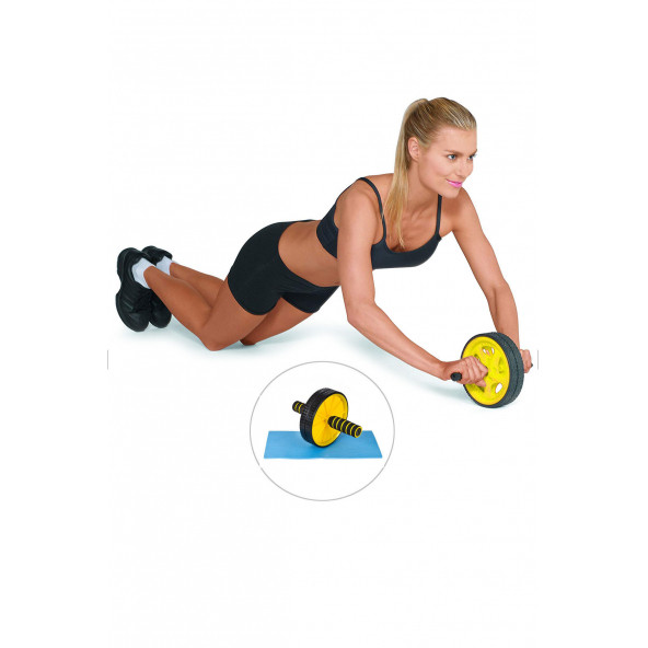 Spor Byfit Ab-Wheel Karın Kası Egzersiz Aleti Tekerlek - 1