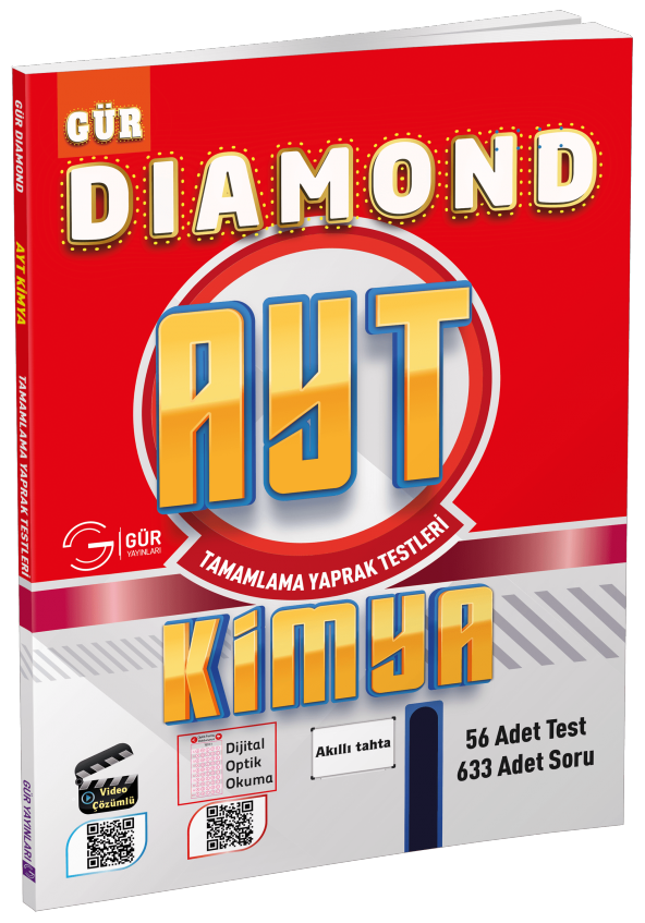 Gür Yayınları DIAMOND AYT Kimya Tamamlama Yaprak Testleri