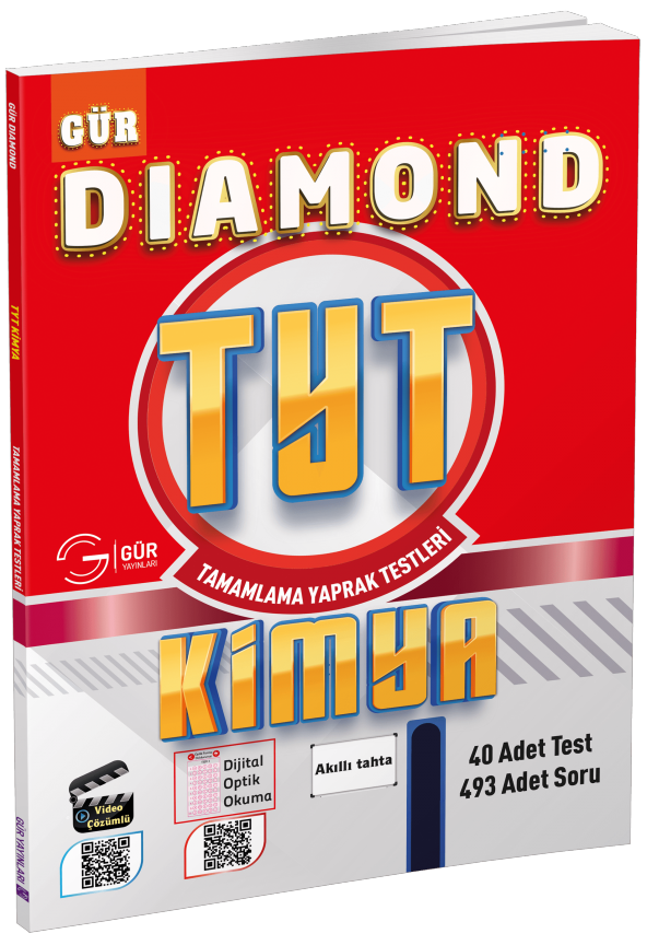 Gür Yayınları DIAMOND TYT Kimya Tamamlama Yaprak Testleri