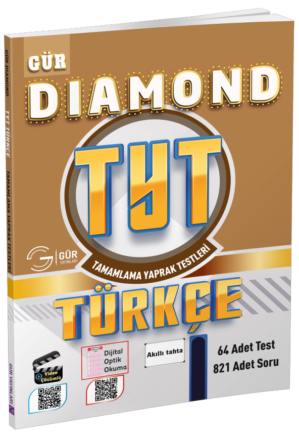 Gür Yayınları DIAMOND TYT Türkçe Tamamlama Yaprak Testleri