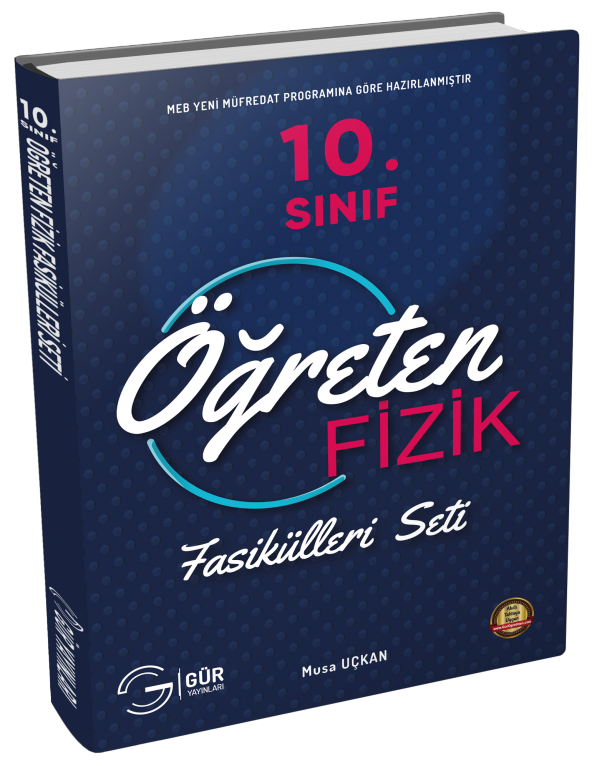 Gür Yayınları Öğreten Fizik Fasikülleri 10. Sınıf Fizik Fasikülleri Seti