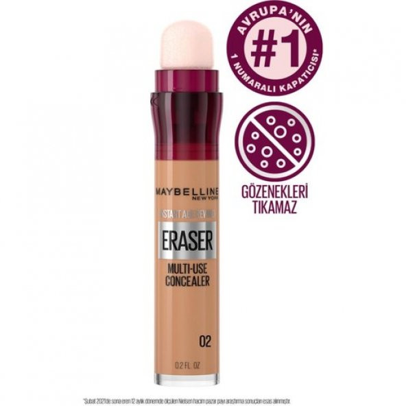 Maybelline Instant Anti Age Eraser Kapatıcı - 02 Nude - 2