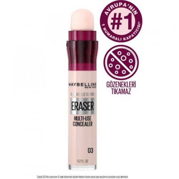 Maybelline Instant Anti Age Eraser Kapatıcı - 03 Fair - 2