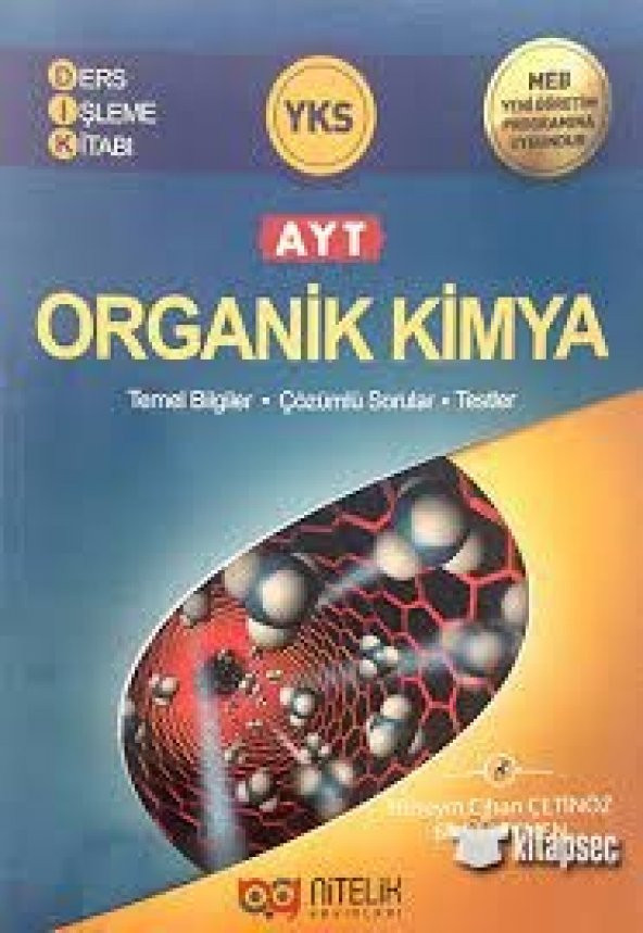 AYT Organik Kimya Ders İşleme Kitabı Nitelik Yayınları