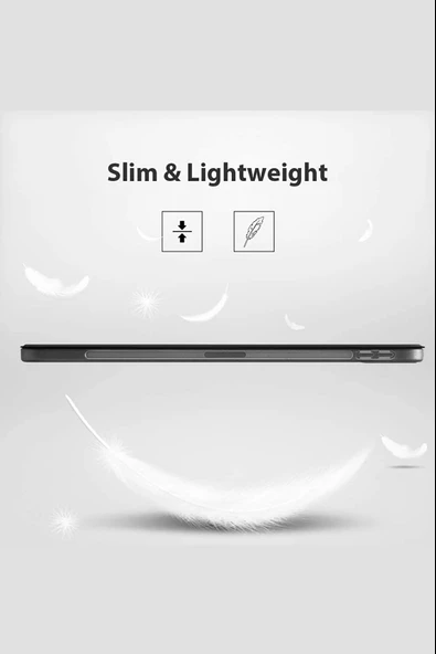 Apple iPad Pro 11 2021 3.Nesil Kalemlikli Standlı Katlanır Kılıf - Resim 11
