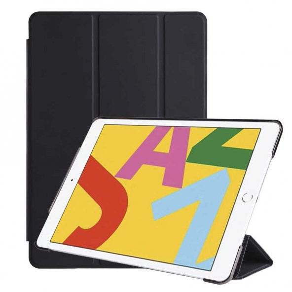Apple iPad 10.2 (8.Nesil) Fuchsia Smart Cover Standlı 1-1 Kılıf