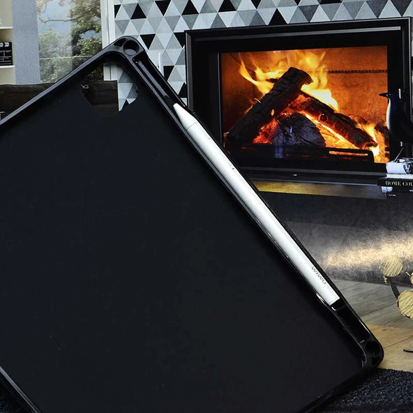 Apple iPad Pro 12.9 2020 Fuchsia Kalemli Tablet Silikon - Resim 3