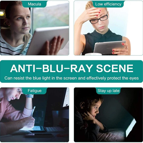 Apple iPad Pro 11 Fuchsia Tablet Blue Nano Screen Protector - Resim 5