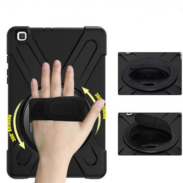 Galaxy Tab S6 Lite P610 Defender Zırh Tablet Kılıfı Tam Koruma - 4