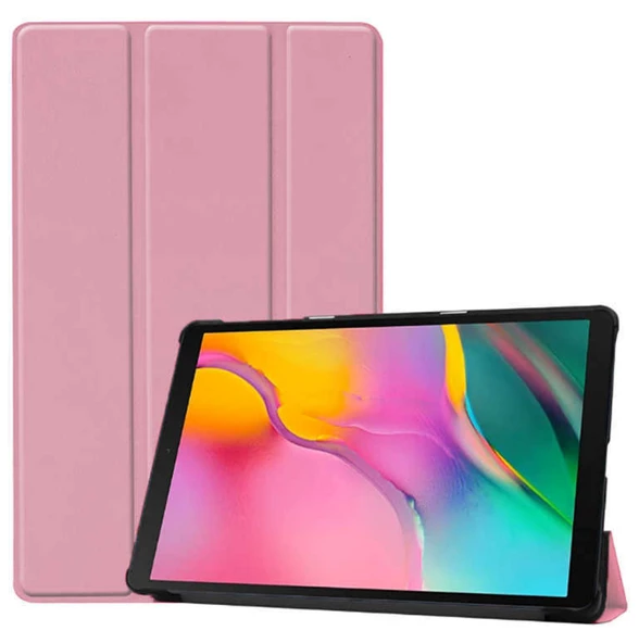 Huawei Mate Pad Pro 10.8 Fuchsia Smart Cover Standlı 1-1 Kılıf - 2