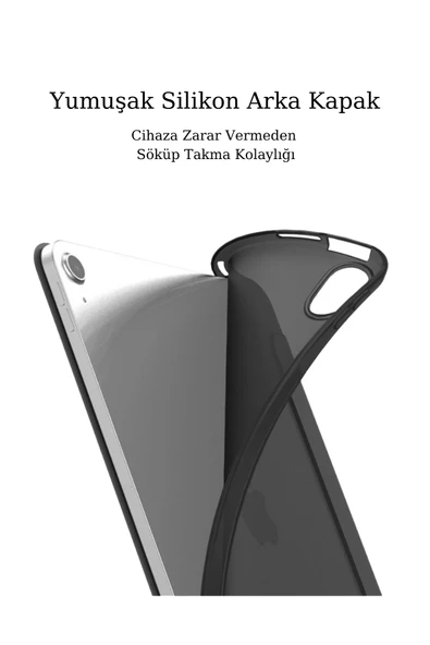 Apple iPad Air 10.9 2020 Fuchsia Tri Folding Kalemlikli Kılıf Smart Standlı - Resim 9