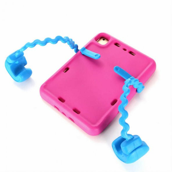Apple iPad 6 Air 2 Fuchsia Eva Boxer Tablet Silikon - 9