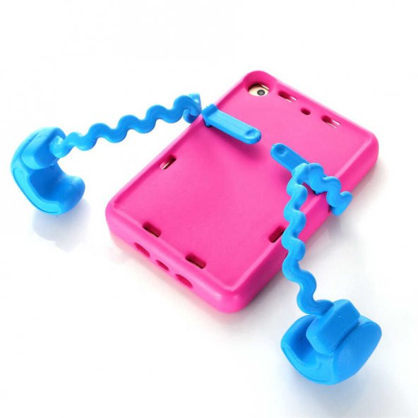 Apple Mini 2-3 Fuchsia Eva Boxer Tablet Silikon - 8