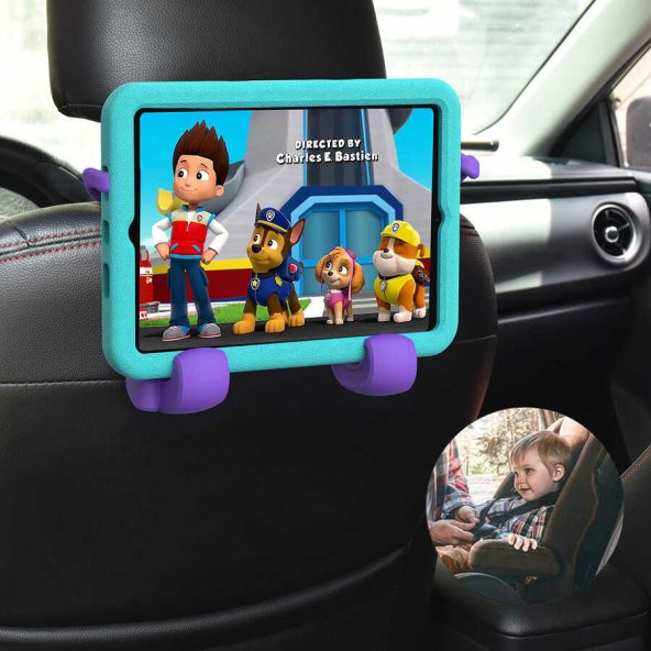 Apple Mini 2-3 Fuchsia Eva Boxer Tablet Silikon - 12