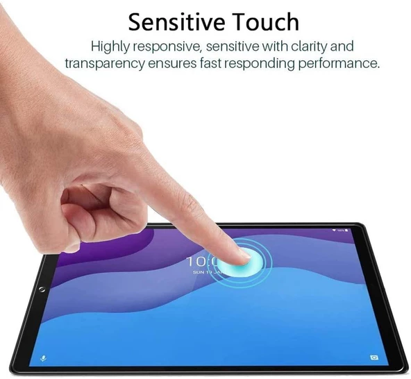 Galaxy Tab S6 Lite P610 Fuchsia Tablet Seramik Ekran Koruyucu - Resim 4