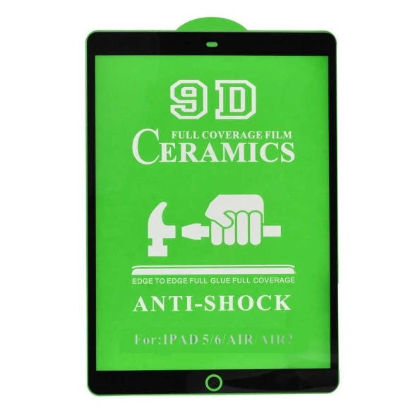 Apple iPad 9.7 İnç 5.6. Nesil Fuchsia Tablet Seramik Ekran Koruyucu - Resim 6