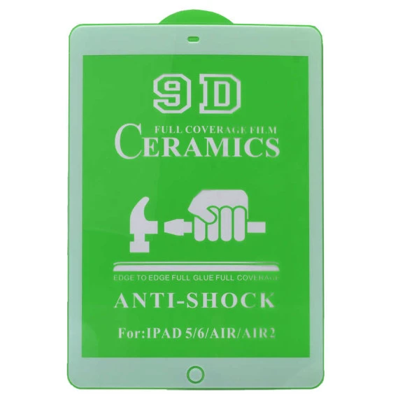 Apple iPad 9.7 İnç 5.6. Nesil Fuchsia Tablet Seramik Ekran Koruyucu - Resim 7