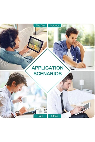 Apple iPad 10.2 2021 (9.Nesil) Tablet Blue Nano Screen Protector - 6