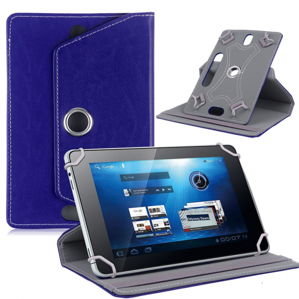 TCL Tab 10 FHD 4G 10.1 Dönebilen Standlı Universal Tablet Kılıfı