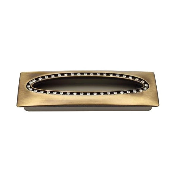 Taşlı Gömme Kulp 96mm Antik ürün görseli