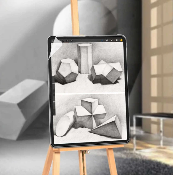 Apple iPad Air 10.9 2020 (4.Nesil) Paper-Like Ekran Koruyucu - Resim 3