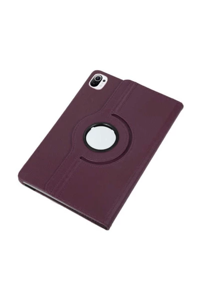 Xiaomi Mi Pad 5 Uyumlu Fuchsia Dönebilen Standlı Kılıf - 6