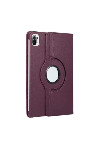 Xiaomi Mi Pad 5 Uyumlu Fuchsia Dönebilen Standlı Kılıf - 9