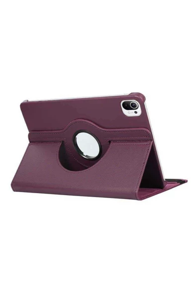 Xiaomi Mi Pad 5 Uyumlu Fuchsia Dönebilen Standlı Kılıf - 5